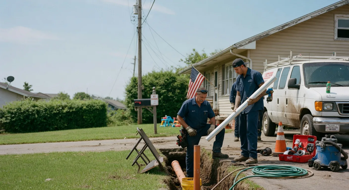Clogged Drain Repair in Portsmouth, OH
